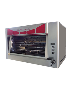 Girarrosto planetario a gas - N. 30 polli - N.6 aste - cm...