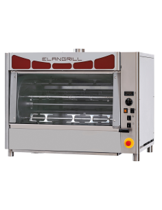 Girarrosto planetario elettrico - N. 24/30 Polli - Aste 6...