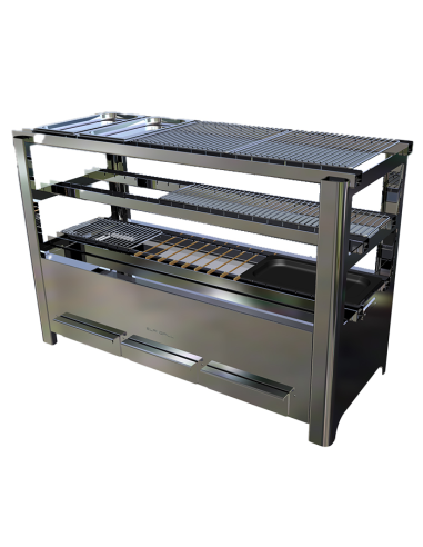 Coal grill - cm 100 x 41.5 x 65 h