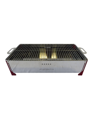 Barbecue da tavolo a carbonella - cm 60 x 30 x 16 h