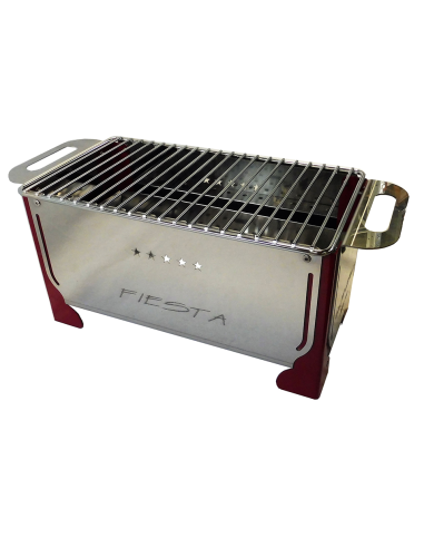 Barbecue da tavolo a carbonella - cm 30 x 30 x 16 h