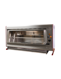 Girarrosto per porchetta - Carne Ø40/44cm - N.1 asta - cm...