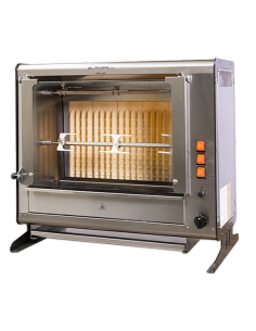 Girarrosto verticale elettrico - N. 12 Polli - 4 aste -...