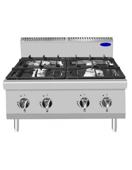 Cucina a gas 4 fuochi - Da banco - cm 80 x 70 x 54.7 h Cucina a gas 4 fuochi - Da banco - cm 80 x 70 x 54.7 h