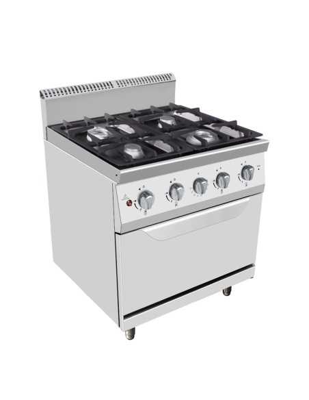 Gas cooker 4 burner - Gas oven - cm 80 x 70 x 108.5h Gas cooker 4 burner - Gas oven - cm 80 x 70 x 108.5h