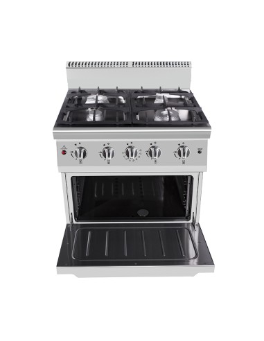 Gas cooker - N. 4 fires - Static gas oven - cm 80 x 70 x 108.5h