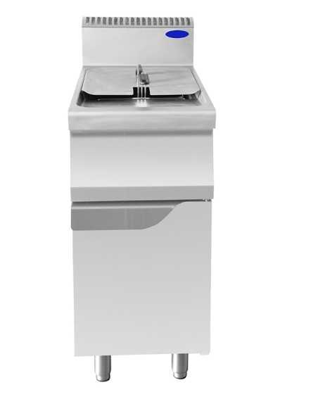 Gas fryer with 16 litre capacity - cm 40 x 70 x 108.5h