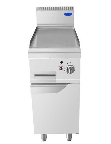 Fry top gas with smooth plate - cm 40 x 70 x 108.5 h Fry top gas with smooth plate - cm 40 x 70 x 108.5 h