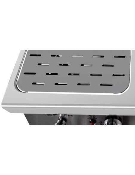 Gas pasta cooker with one tank 35 liter - cm 40 x 90 x 114h Gas pasta cooker with one tank 35 liter - cm 40 x 90 x 114h