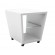 Support - Dimensions cm 71 x 85 x 77.5 h -With crystal shelf - With wheels