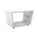 Soporte - Dimensiones cm 120 x 85 x 77.5 h -Con estante de cristal - Con ruedas