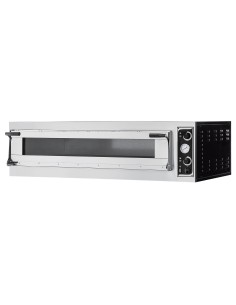 Forno elettrico 6 pizze - Camera refrattaria - Digitale - cm 150 x 108 x 41,5 h