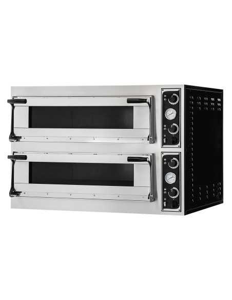 Electric oven 4+4 pizzas - cm 110 x 108 x 74.5 h Electric oven 4+4 pizzas - cm 110 x 108 x 74.5 h