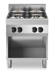Cocina de gas - N. 4 incendios - cm 70 x 70 x 85h 2