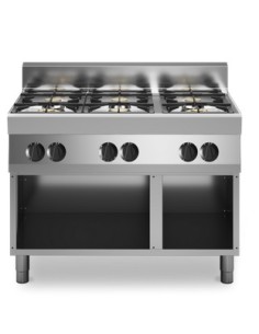 Gas cooker - N. 6 fires -  cm 110 x 70 x 85h 2
