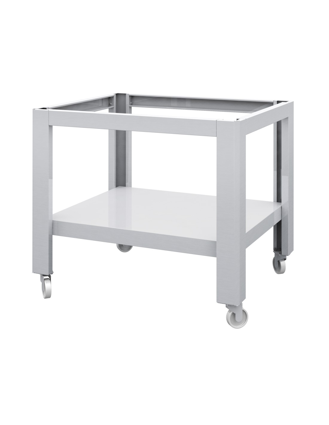 Support in stainless steel - Dimensions cm 110 x 92 x 99 h