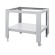 *Soporte de acero inoxidable + ruedas - Dimensiones cm 146 x 128 x 99 h