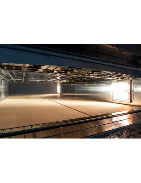 Horno eléctrico para 6+6 pizzas - cm 110 x 136 x 80 h
