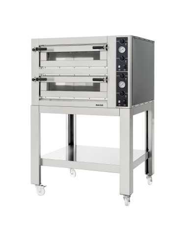 Forno elettrico da 6+6 pizze - cm 110 x 136 x 80h