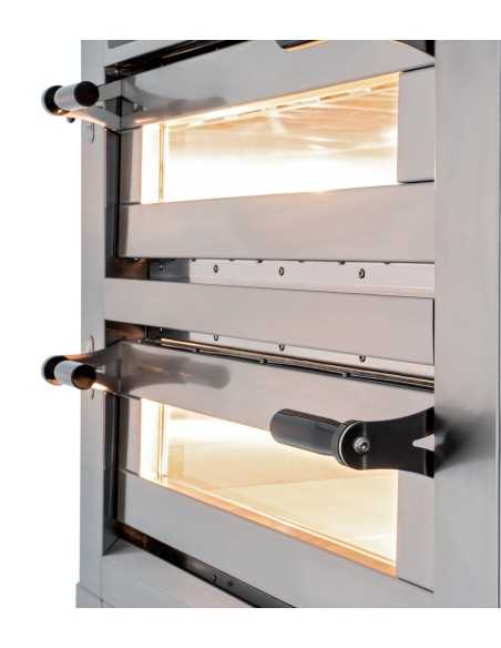 Horno eléctrico para 6 pizzas - Digital - cm 110 x 136 x 40h Horno eléctrico para 6 pizzas - Digital - cm 110 x 136 x 40h