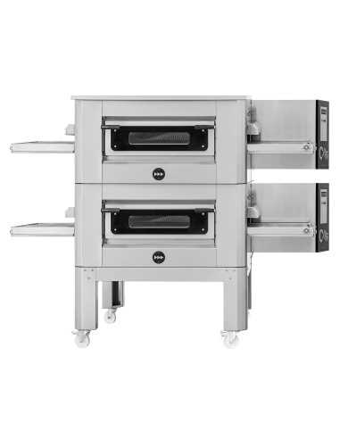Electric tunnel oven for 43 pizzas/h - cm 142.5 x 98.5 x 45 h