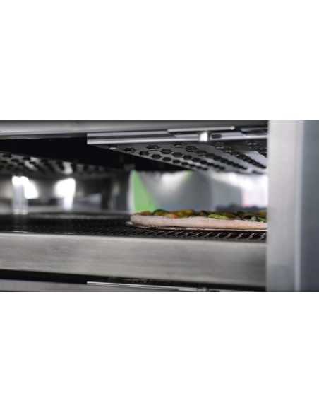 Forno tunnel elettrico per 206 pizze/h - cm 225 x 156 x 60 h Forno tunnel elettrico per 206 pizze/h - cm 225 x 156 x 60 h