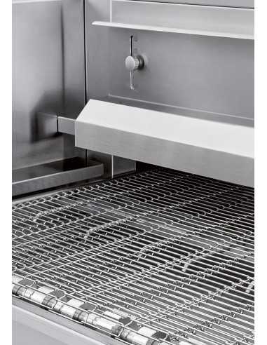 Forno tunnel elettrico per 206 pizze/h - cm 225 x 156 x 60 h