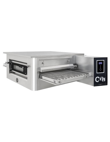 Electric tunnel oven - N° 137 pizzas/h - cm 207 x 132 x 56 h