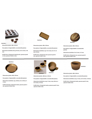 Plate for tarts - cm 58 x 42 x 53 h