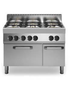 Cucina a gas - Forno gas - N. 6 fuochi - cm 110 x 70 x 85h 2