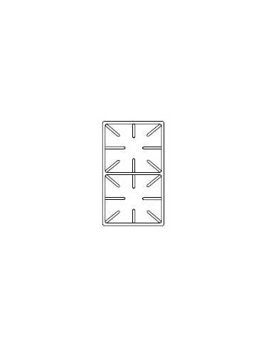 Stainless steel grid 2 fires