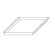 Tray for gas oven - Dimensions 53 x 53 x 10h cm