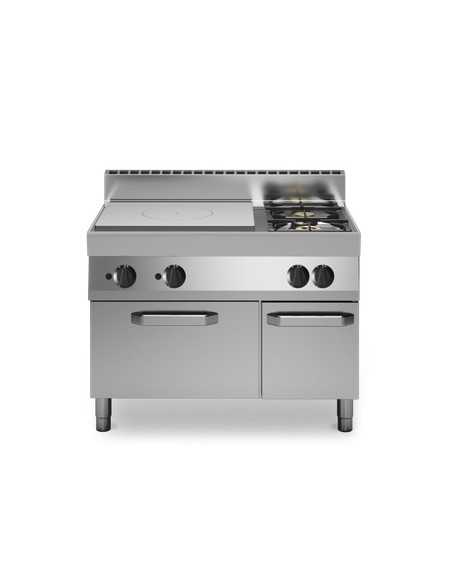 Cocina de cocina - N. 2 fuegos - horno a gas - cm 110 x 70 x 85h