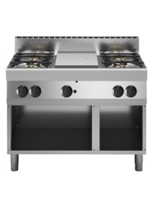 Cocina de cocina - N. 4 incendios - cm 110 x 70 x 85h 2