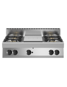 Gas cooker kitchen - N. 4 fires - Banco - cm 110 x 70 x 30h 2