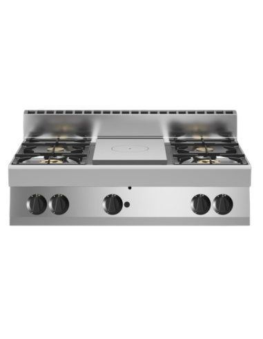 Gas cooker kitchen - N. 4 fires - Banco - cm...