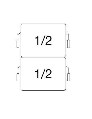 Kit cesti cuocipasta: 2 x 1/2 baths