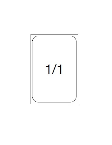 Bacinella GN 1/1 - Height cm 10