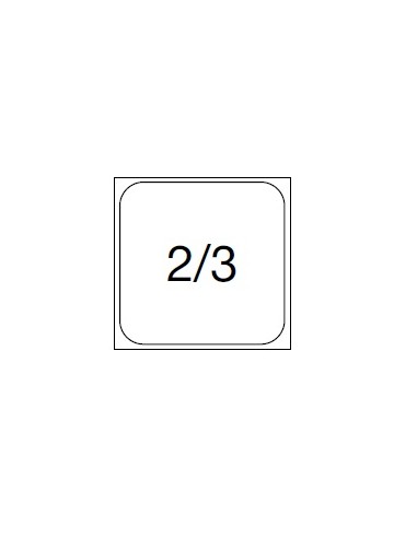 Bacinella GN 2/3 - Altura cm 10