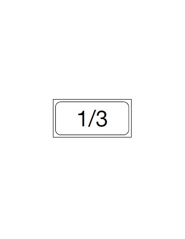 Bacinella GN 1/3 - Height cm 10