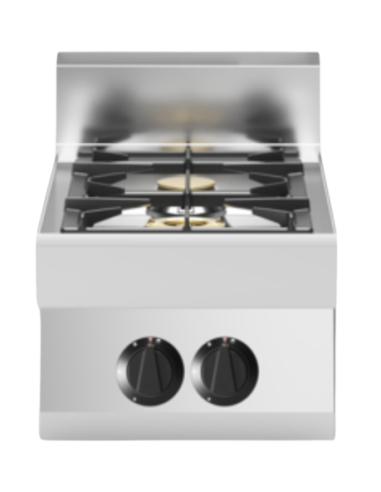 Cucina a gas - Banco - N. 2 fuochi - cm 40 x 70...