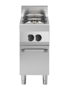 Cocina de gas - N. 2 incendios - Puerta - cm 40 x 70 x 85h 2