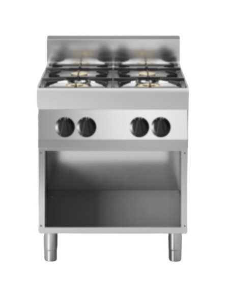 Gas cooker - N. 4 fires - cm 70 x 70 x 85h