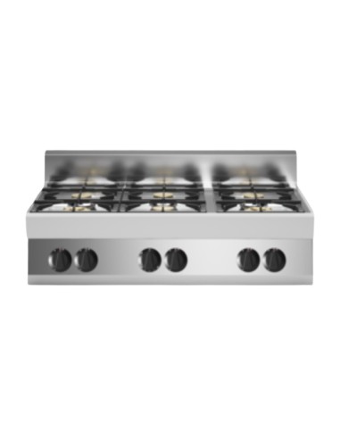 Gas cooker - Banco - N. 6 fires - cm 110 x 70 x 85h