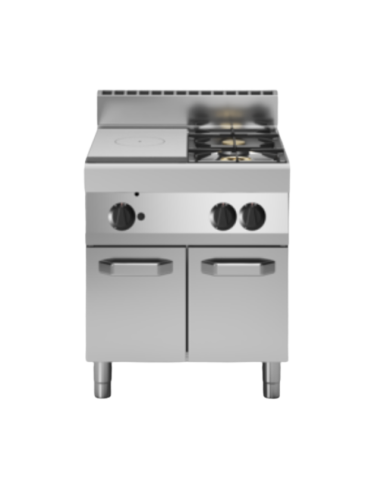 Gas cooker kitchen - N. 2 fires - Vano con porte - cm 70 x 70 x 85h