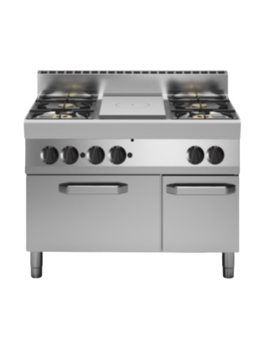 Gas cooker kitchen - N. 4 fires - Gas oven - cm 110 x 70 x 85h