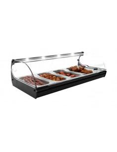 Bathroom glass - N° 4 x GN 1/3 x H40 - Cm 84 x 39.5 x 24.5 h