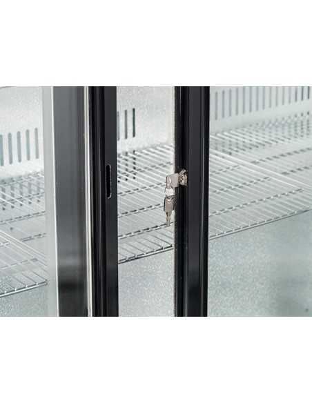 Vetrina espositiva refrigerata - Capacità Lt 320 - 3 porte - cm 135 x 52 x 90h