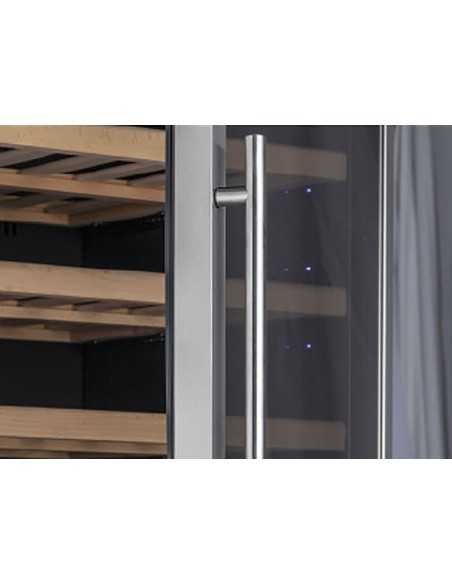 Cantina vini - Temperatura +5°+12°C/+12° +20°- cm 59.5 x 77 x 185.1h