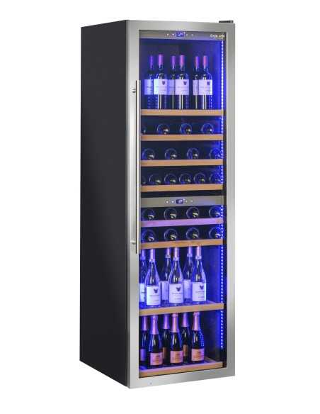 Bodega de vino - Temperatura +°+12°C/+12° +20°- cm 59.5 x 77 x 185.1h